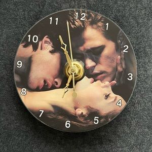 The Vampire Diaries Small Clock Decor Damon Stefan Elena